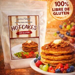 Hot cakes sin gluten