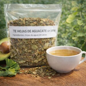 Te de hojas de aguacate