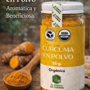 Curcuma  en polvo 55g