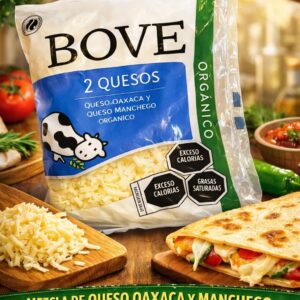 2 Quesos  oaxaca y manchego 500g