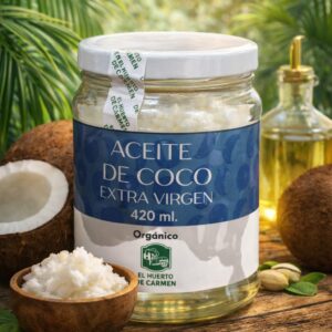 Aceite de coco extra virgen 420mlt