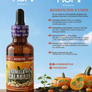 Aceite de semilla de calabaza