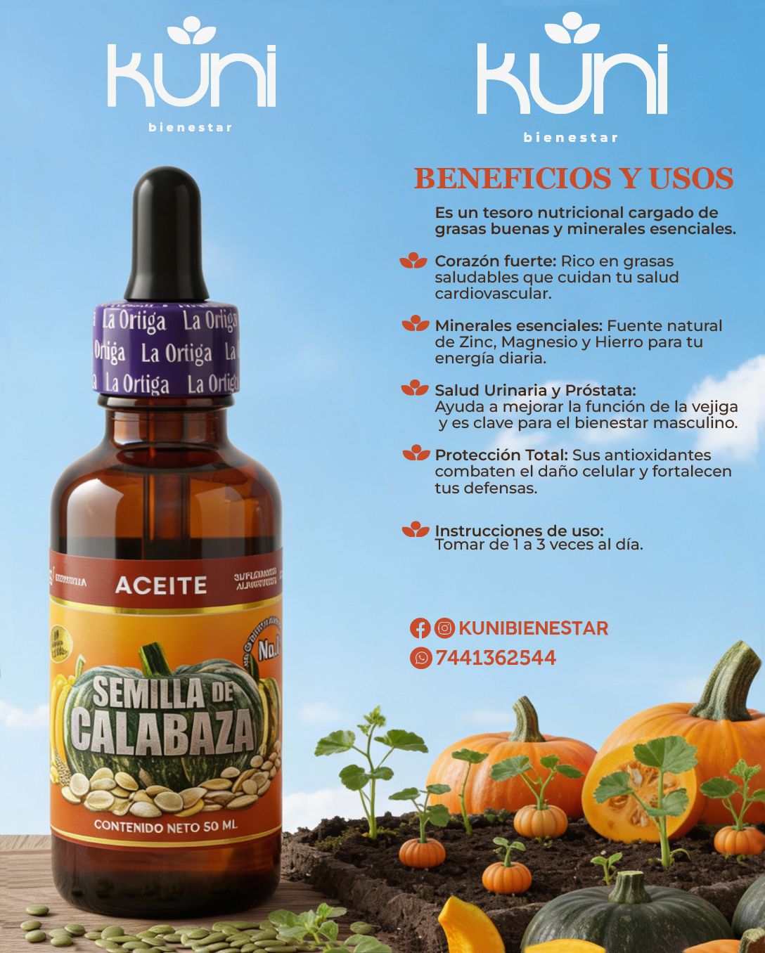 Aceite de semilla de calabaza